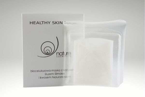 Biocelulozowa maska ze śluzem ślimaka nature cosmetics